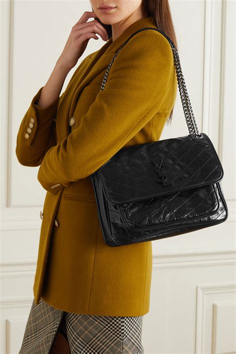 ysl black niki bag